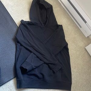 Lululemon all yours hoodie black french terry 8